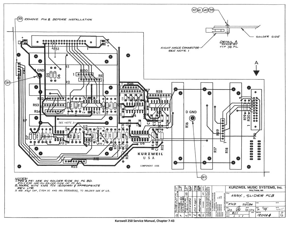 Assembly Slider Board - Sheet 1